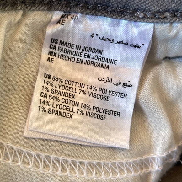 Charter Club Lexington Straight Light Gray Denim Jeans Size 4P - Picture 13 of 14